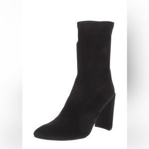 Stuart Weitzman suede booties